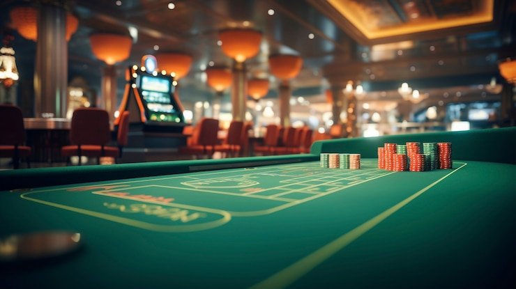 Progressive jackpot display and payout table on Mega Moolah